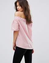 Thumbnail for your product : Only Off The Shoulder Stripe Top