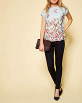 Thumbnail for your product : Ted Baker Patchwork woven T-shirt