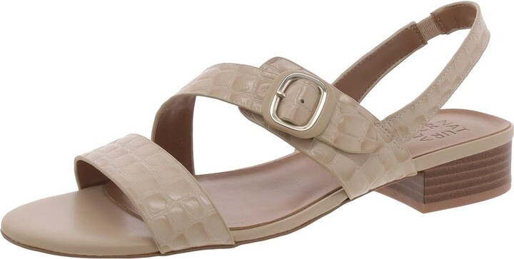 Naturalizer Womens Banks Pump English Tea Brown Leather 7.5 N