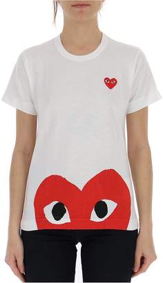 Comme des Garcons Heart Printed T-Shirt Comme des Garcons Heart Printed T-Shirt