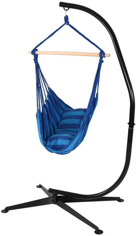 Sunnydaze Decor Hanging Hammock Chair Swing and CStand Set ShopStyle
