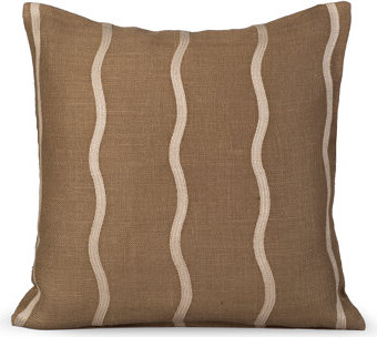 Gracious Living Infinite Burlap Throw Pillow