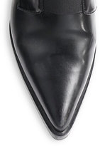 Thumbnail for your product : Stella McCartney Faux Leather Point-Toe Ankle Boots