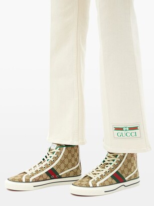 Gucci Tennis 1977 Gg Supreme High-top Trainers