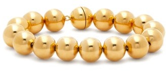 Jil Sander Spherical-link Bracelet - Gold