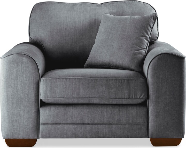 Dunelm Morello Armchair Grey ShopStyle