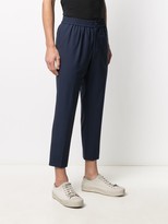 Thumbnail for your product : AMI Paris Elasticated-Waist Cropped Trousers
