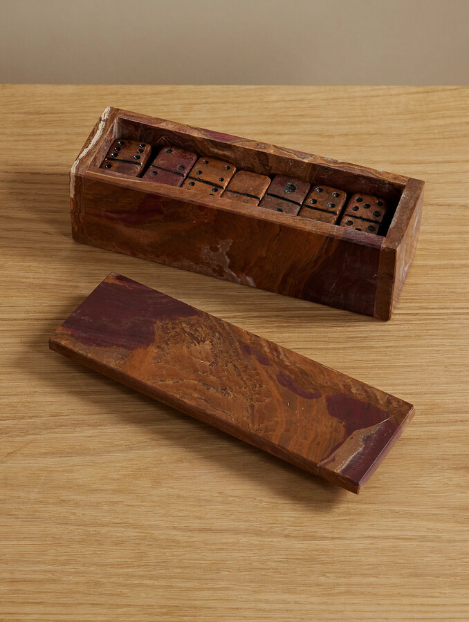 JIA JIA Onyx Domino Set - Burgundy