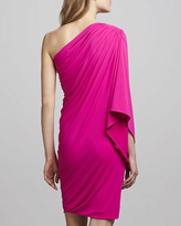 Thumbnail for your product : Yigal Azrouel Cut25 by Draped One-Shoulder Butterfly Dress