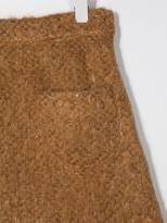 Thumbnail for your product : Caffe' D'orzo TEEN woven tweed A-line skirt