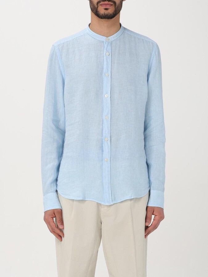 Citizen Shirt Men color Sky Blue