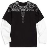 Thumbnail for your product : Marcelo Burlon County of Milan Little Boy's & Boy's Abstract-Print Tee
