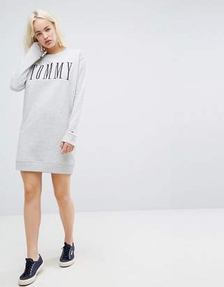 Tommy Hilfiger Logo Sweater Dress