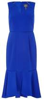 Thumbnail for your product : Next Womens Adrianna Papell Blue Knit Crepe Highlow Dress