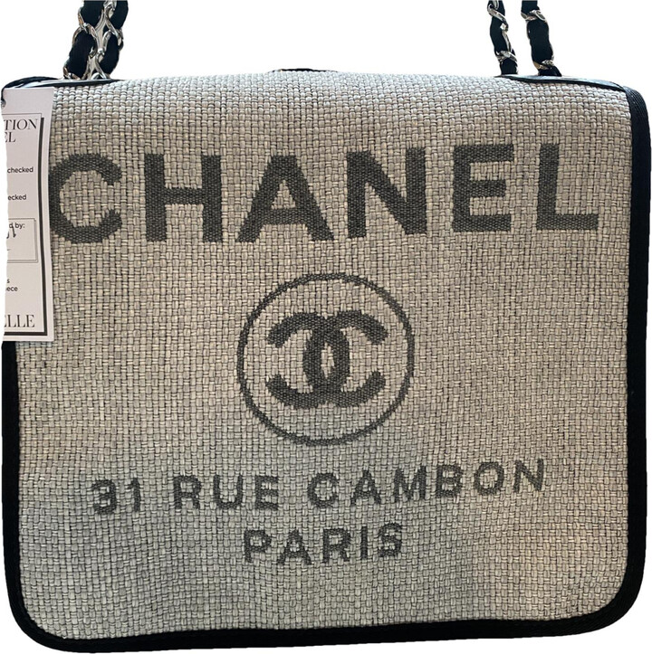 Chanel Deauville leather crossbody bag ShopStyle
