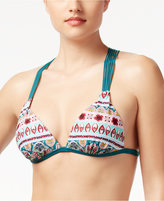 Thumbnail for your product : Hula Honey Gypsy Twist Printed Push-Up Bikini Top