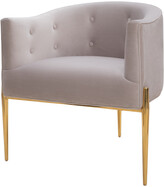 Thumbnail for your product : Pasargad Home Sorrento Velvet Accent Chair