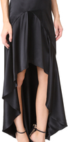 Thumbnail for your product : Jonathan Simkhai Silk High Low Gown