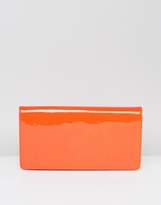 Thumbnail for your product : ASOS Long Structured Patent Clutch Bag