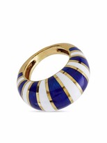 Thumbnail for your product : Van Cleef & Arpels 1960s Pre-Owned 18kt Yellow Gold Two-Tone Enamel Ring