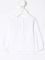 Thumbnail for your product : Christian Dior Baby long-sleeve printed blouse