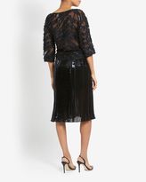 Thumbnail for your product : Ohne Titel Exclusive Pleated Foil Below The Knee Skirt