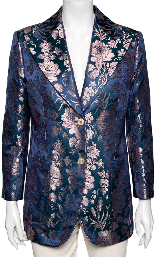 gucci floral coat