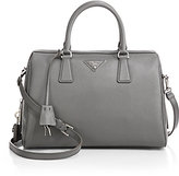 Thumbnail for your product : Prada Saffiano Lux Bowler Satchel