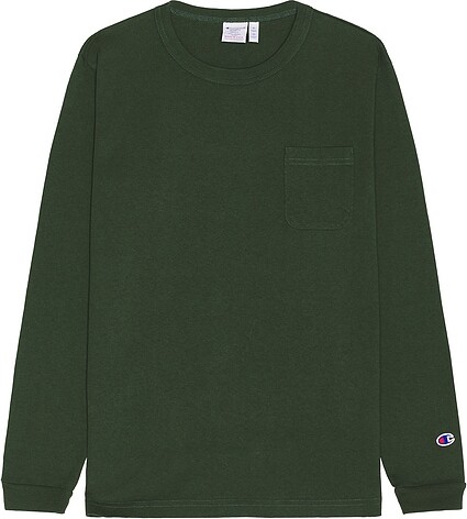 USA Long Sleeve Pocket Tee
