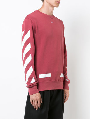 Off-White diagonal sweatshirt