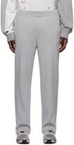 Thumbnail for your product : C2H4 Grey Asteroid Rivet Zippered Lounge Pants