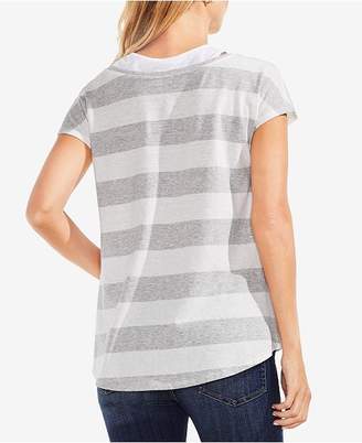 Vince Camuto Striped T-Shirt