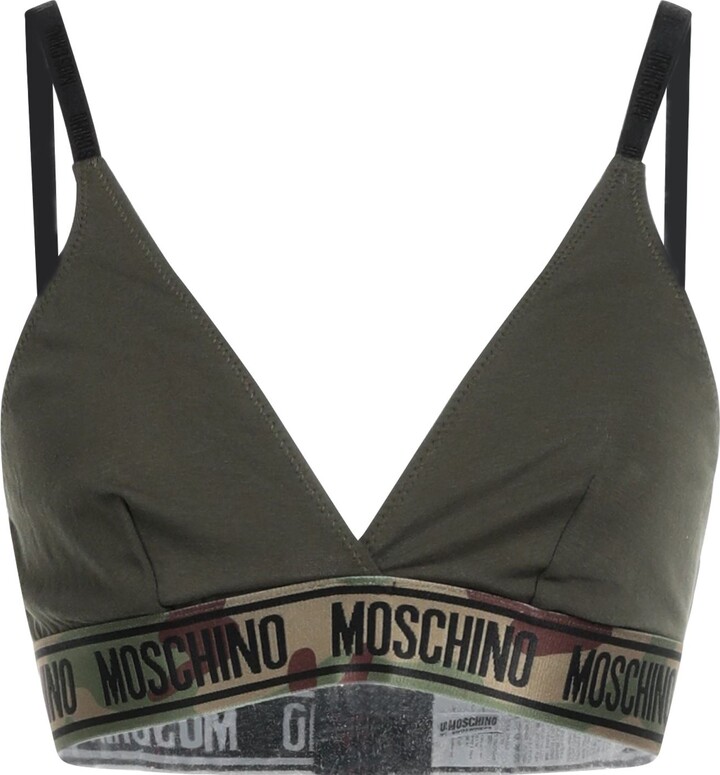 Moschino Bra Military Green - ShopStyle