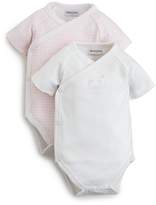 Thumbnail for your product : Absorba Girls' Side Snap Bodysuits, Set of 2 - Baby