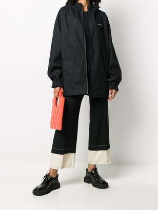 Alyx x Mackintosh hooded zipped rain jacket