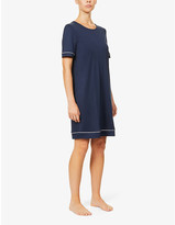 Thumbnail for your product : Hanro Short sleeve woven night dress