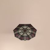 Thumbnail for your product : Burberry Check Folding Umbrella