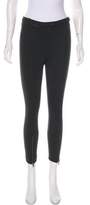 Thumbnail for your product : Alexander McQueen High-Rise Skinny Leggings green High-Rise Skinny Leggings