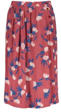 Des Petits Hauts Emiko Osaka Printed Viscose Crepe Skirt