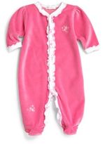 Thumbnail for your product : Kissy Kissy Infant's Pima Cotton Ruffled Footie