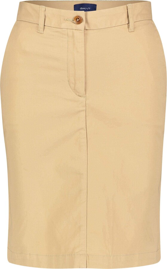ladies chino skirts