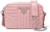 Thumbnail for your product : Prada Quilted Leather Camera Bag - Pink