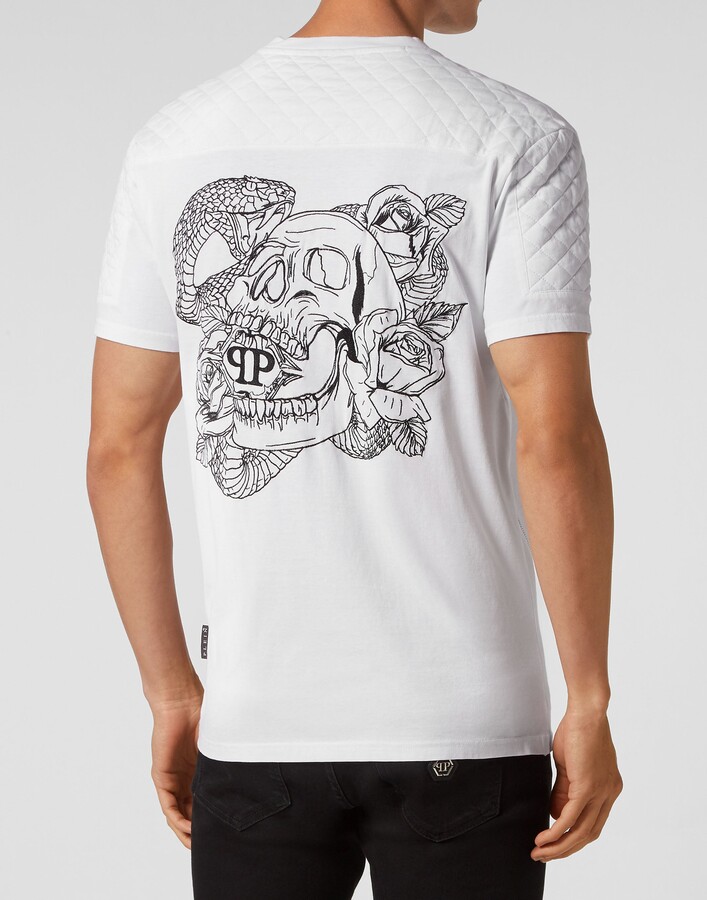 Philipp Plein T-shirt Round Neck SS Snake