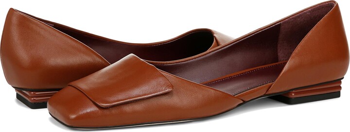 Franco Sarto Women's Vana Snip Toe Ballet Flats Chalk White