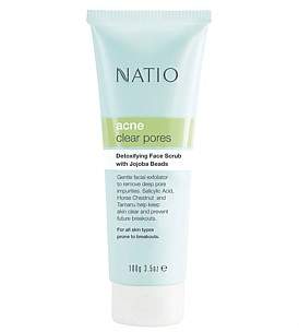 Natio Acne Clear Detoxifying Scrub
