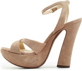 Thumbnail for your product : L'Autre Chose Suede Platform Sandals