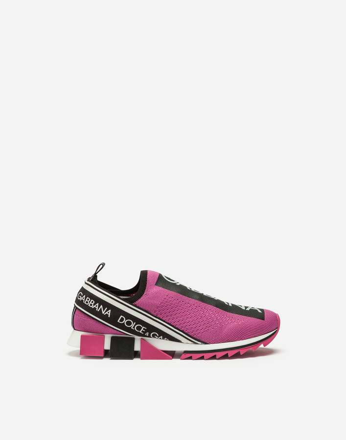 dolce & gabbana pink sneakers