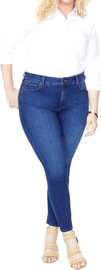 NYDJ Ami Lift X Tuck Skinny Jeans In Blue