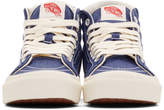 Thumbnail for your product : Vans Blue Herringbone OG Sk8-Hi Sneakers