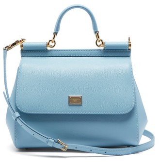 Blue Womens Bags Crossbody bags and purses Dolce & Gabbana Leather Cross-body Bag in Pastel Blue 